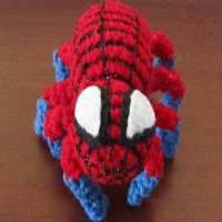 PATRON ARAÑA SPIDERMAN AMIGURUMI 88