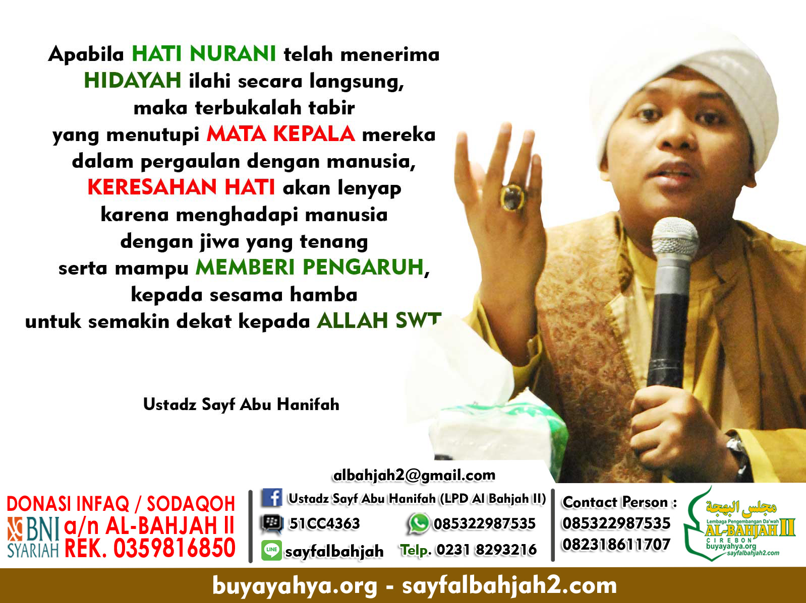 Download Gratis Gambar Ketika Hati Nurani Menerima Hidayah Allah Ustadz Sayf Abu Terkeren oleh KataCinta.Co