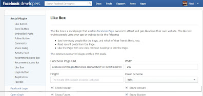 Cara Membuat LikeBox FB pada Blog