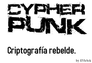  Cypherpunk Criptografía Rebelde