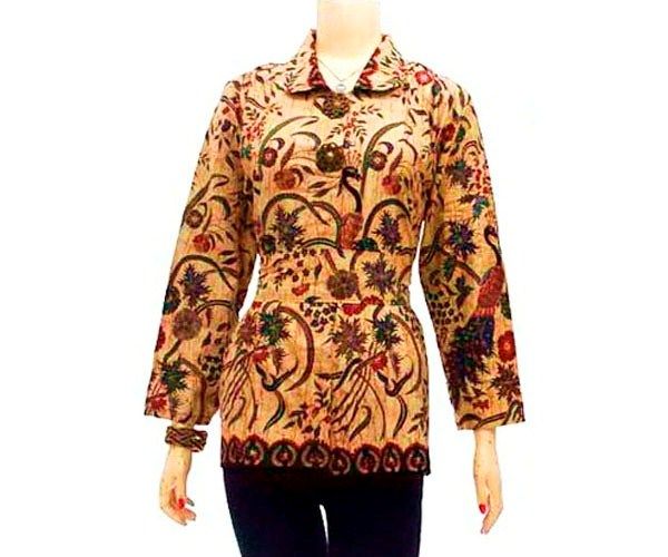 Model Blouse Batik Atasan Wanita Modern Untuk Kerja Model Blouse Batik Atasan Wanita Modern Untuk Kerja