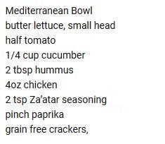 Simple and Quick Healthy Food Recipes groceries