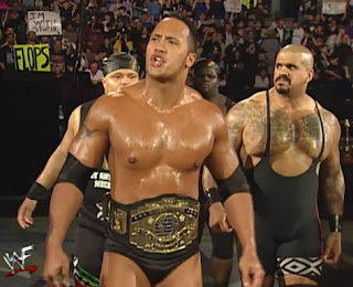 WWE / WWF - Wrestlemania 14 Review  -  The Rock, with the Nation of Domination heads out to face Ken Shamrock