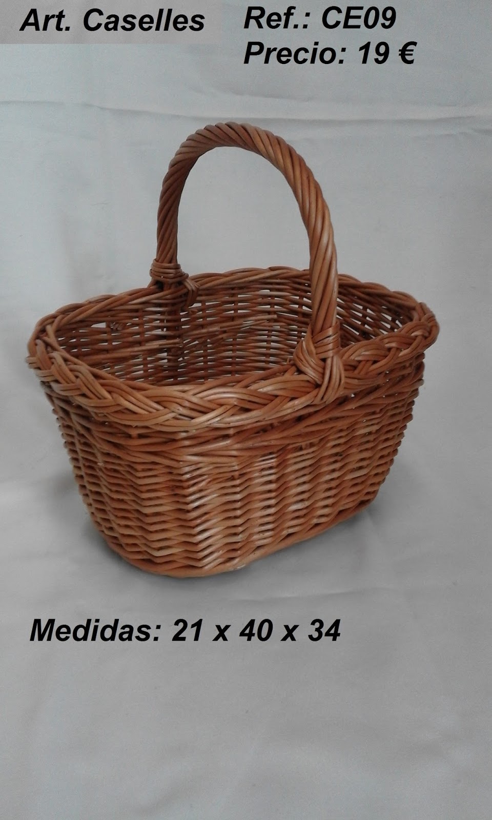 Cestos de mimbre: Cestas de mimbre medianas