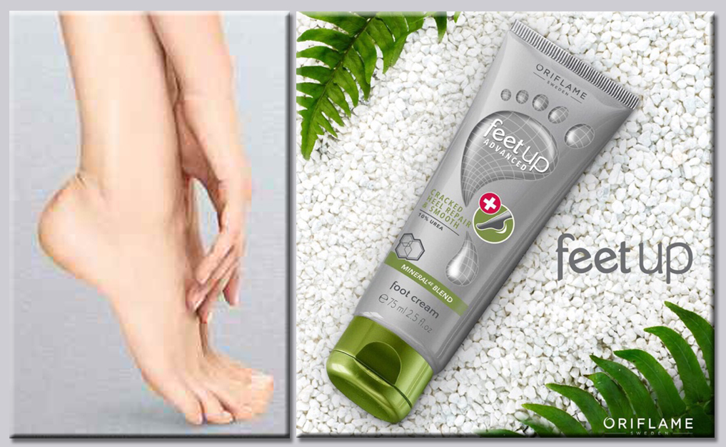 ORIFLAME Feet Up Advanced Cracked Heel Repair & Smooth Foot Cream
