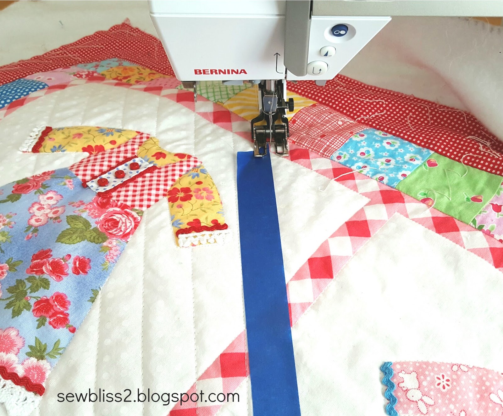 Sew Bliss Diagonal Stitching