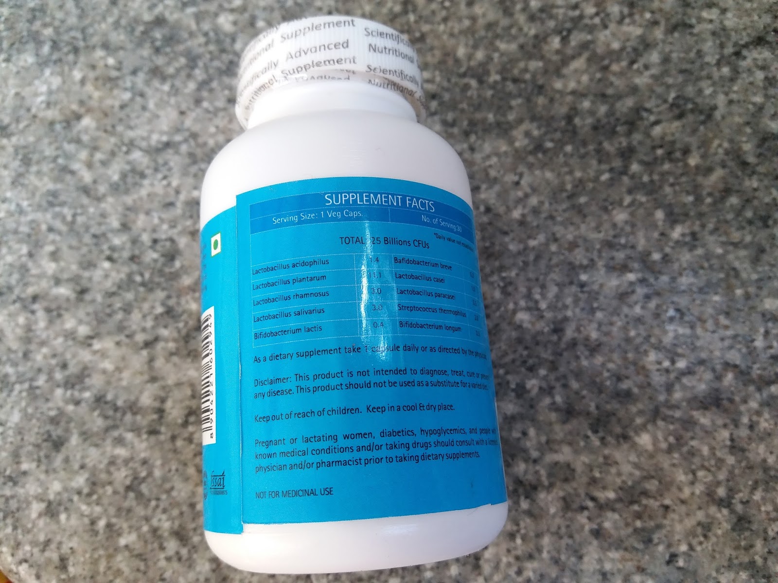 Zenith nutrition Ultra Probiotic Dietary Supplement Healthy