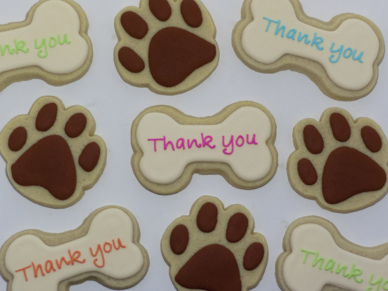 Jaclyn's Cookies Veterinary Thank You Cookies