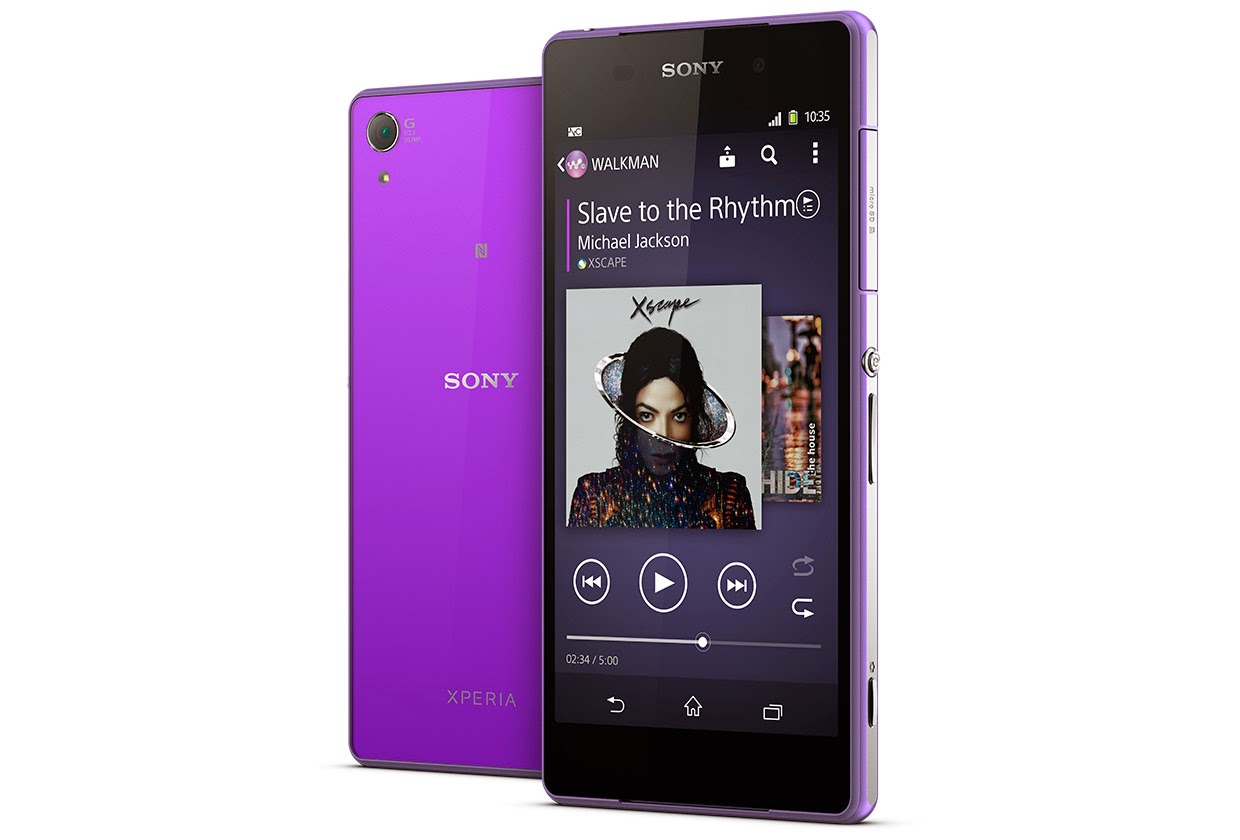 Sony Xperia Z2 Purple Color