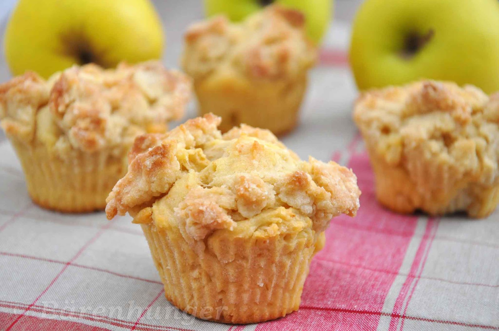 Apfel Streusel Muffins | Bärenhunger | Bloglovin’