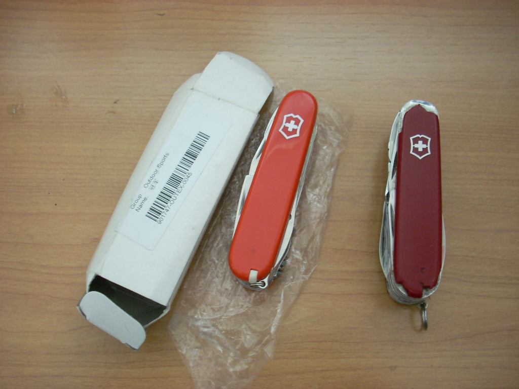 Made en China Copia del multiuso victorinox de 7 muelles. Por 11 euros