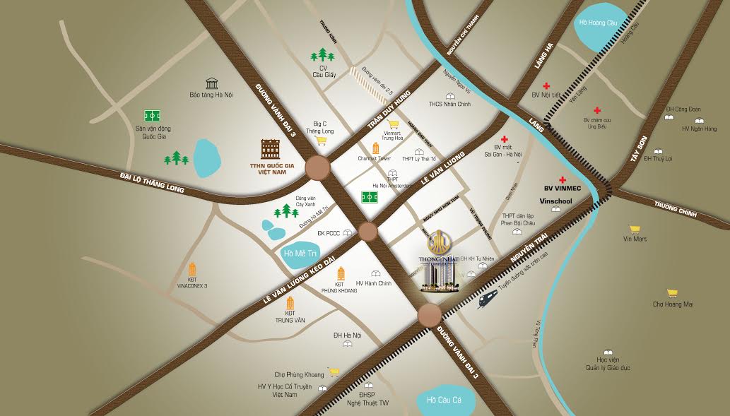 Vị trí đắc địa chỉ có tại dự án chung cư Thống Nhất Complex 82 Nguyễn Tuân Vị trí đắc địa chỉ có tại dự án chung cư Thống Nhất Complex 82 Nguyễn Tuân