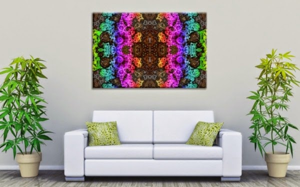 Canvas prints for a creative home design!