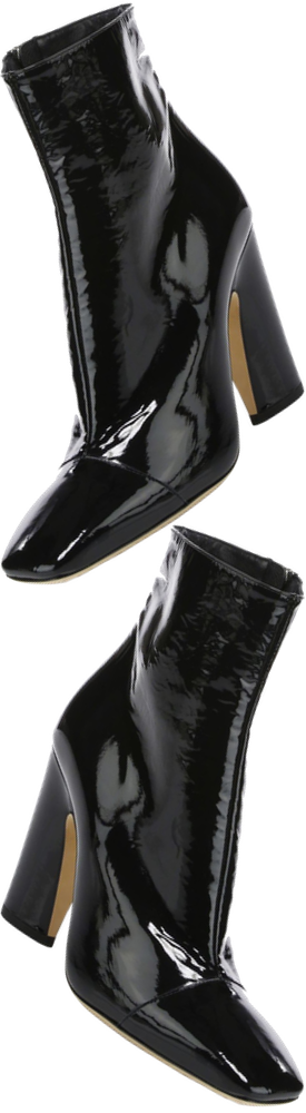 Jimmy Choo Mirren Patent Leather Booties/4"