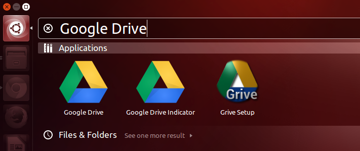installation de google drive ubuntu