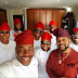 Checkout Photos From Singer Banky W & Adesua's Marriage Introduction Today