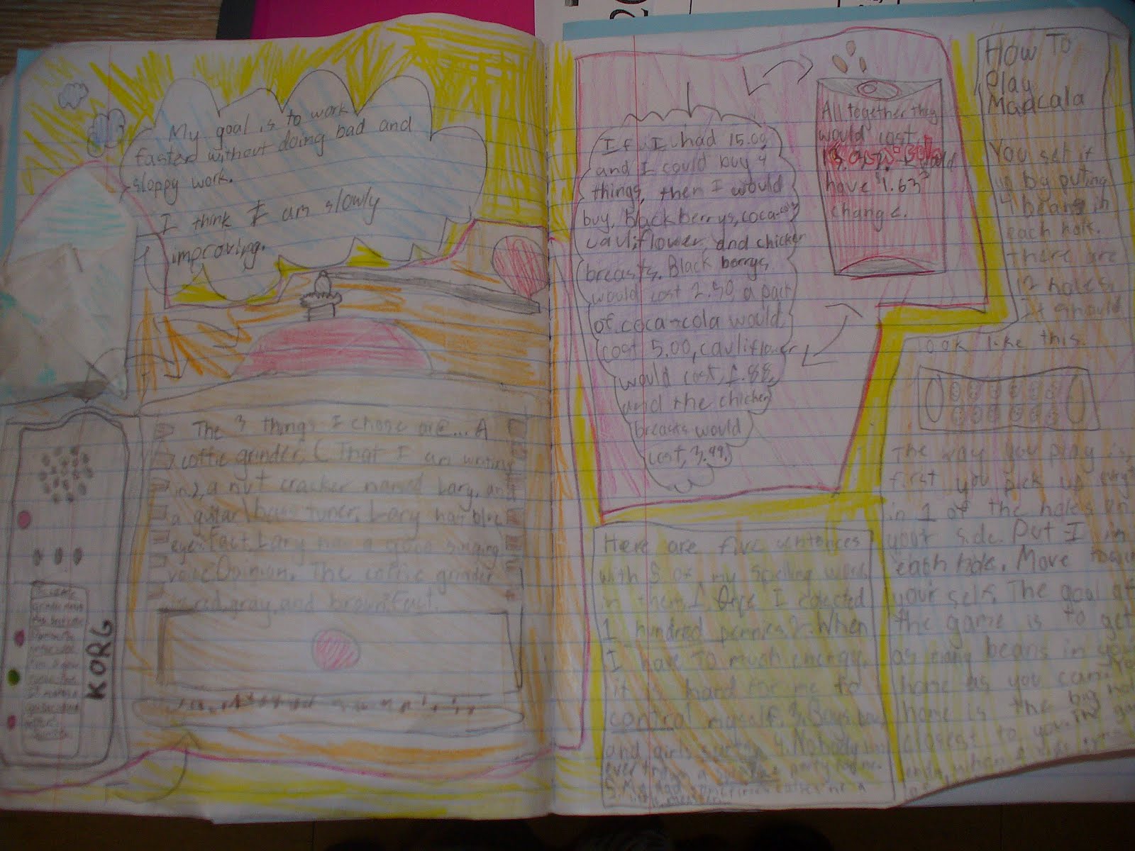 Mrs. Mauldin Class: Homework Journals