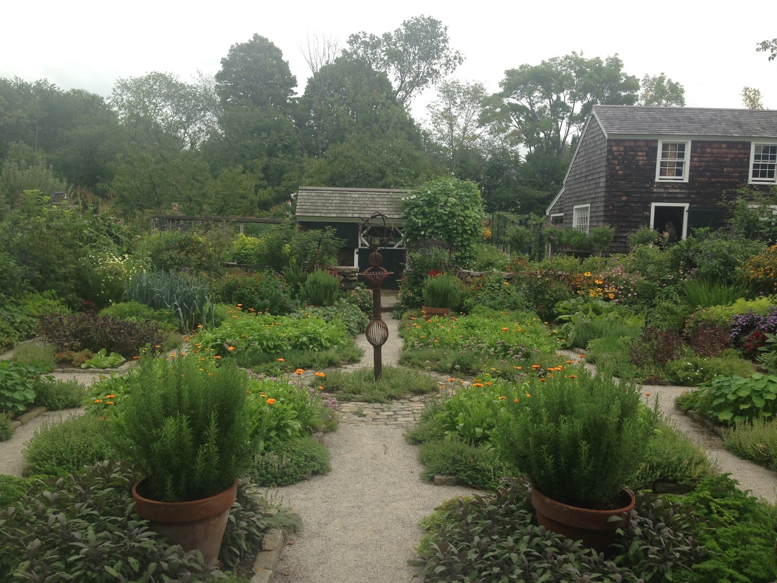 In a Garden Gardens at Clock Barn—Home of Maureen & Mike Ruettgers