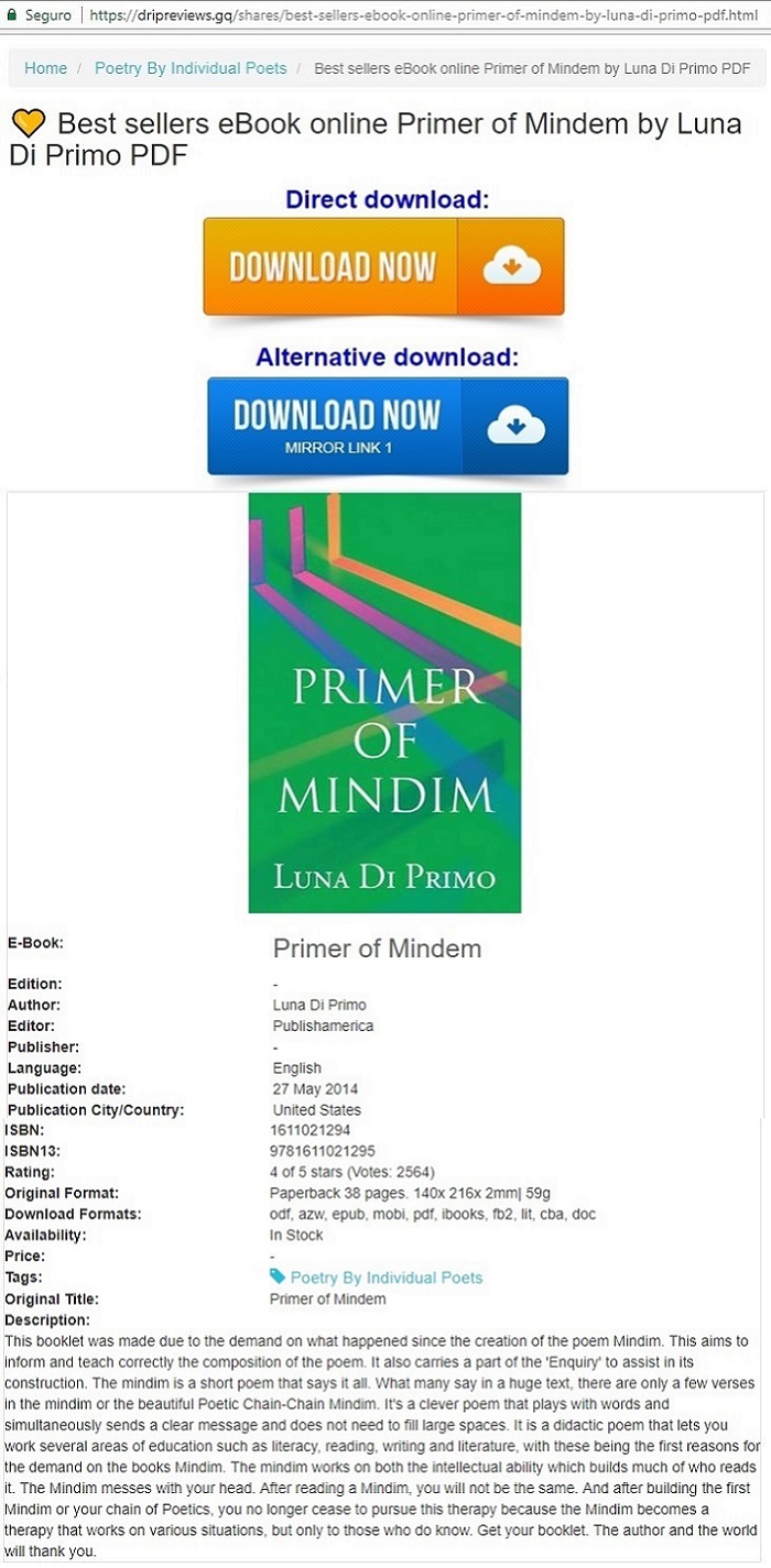 PRIMER OF MINDIM