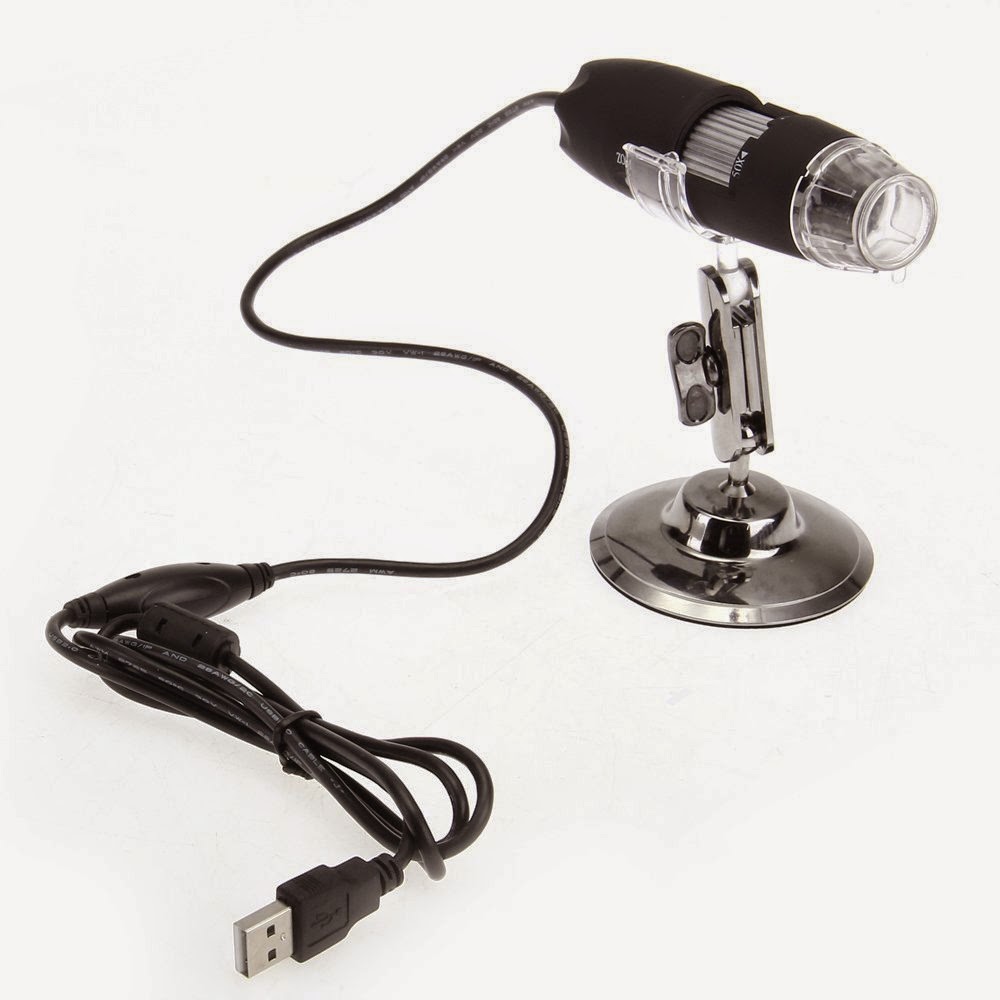  Mini Microscope Digital USB 500X 2MP Photo Vidéo LED 