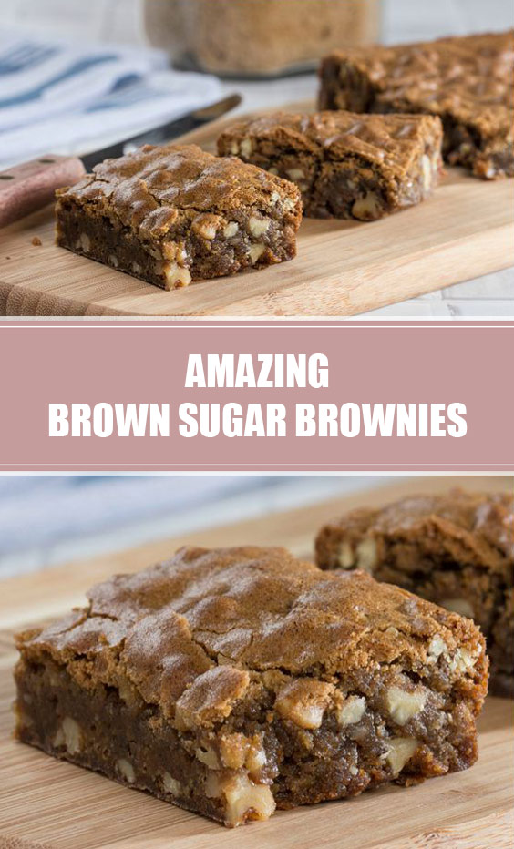 Amazing Brown Sugar Brownies FOOD RECIPES