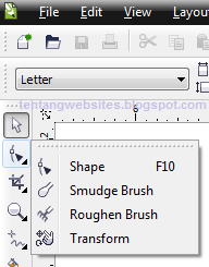 Fungsi-fungsi toolbox pada corelDraw lengkap Fungsi shape tool
