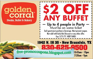 golden corral printable coupons november 2019