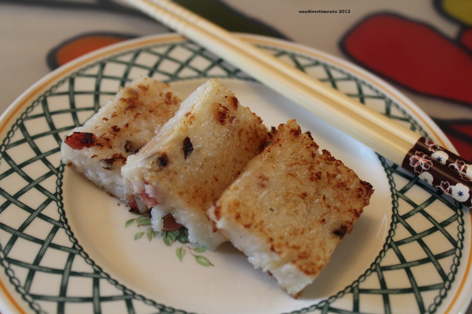 Radish cakeready to serve