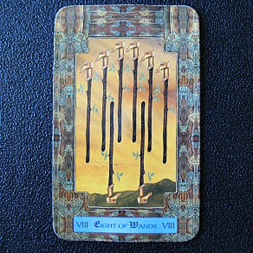 Eight of Wands