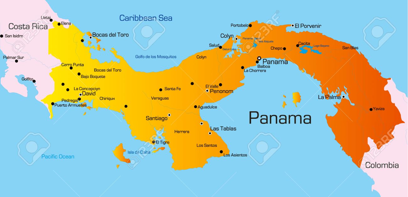 Ubicación geografica de Panama