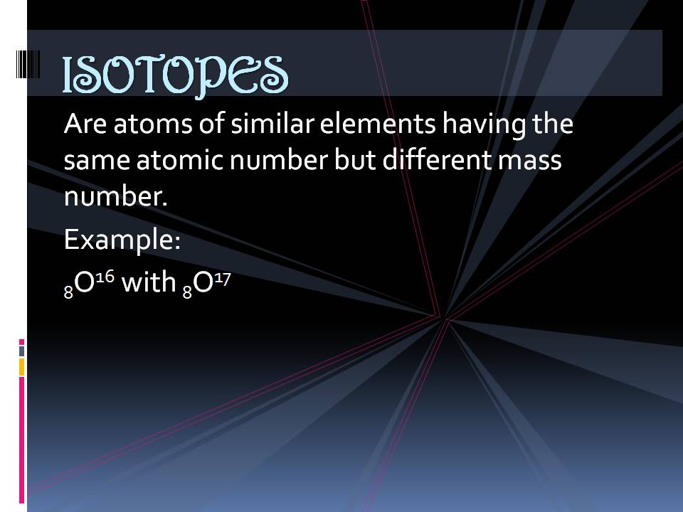 What is an isotope. Изотопы изотоны
