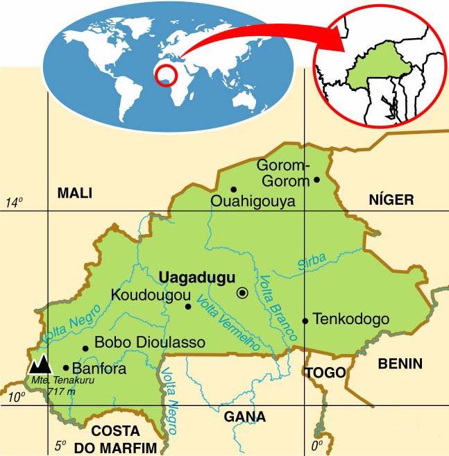 Burkina Faso, Aspectos Geográficos e Socioeconômicos de Burkina Faso Burkina Faso, Aspectos Geográficos e Socioeconômicos de Burkina Faso