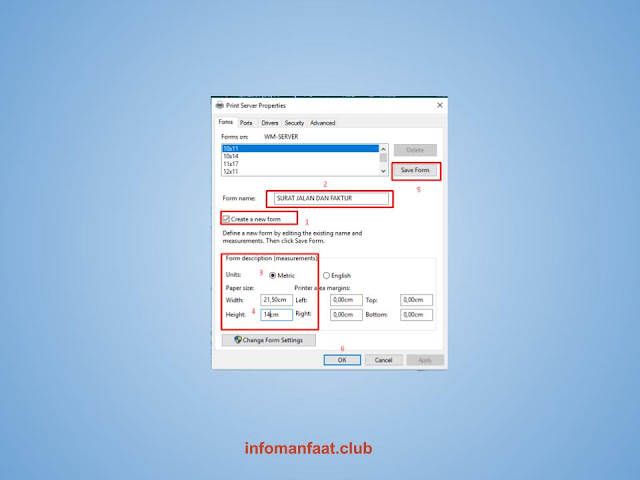 Cara menambah ukuran kertas surat jalan di printer dot matrix Cara menambah ukuran kertas surat jalan di printer dot matrix