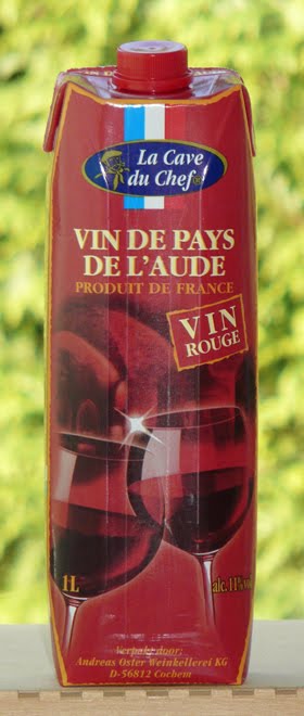 Welvarend speelplaats Omhoog Wijn-blog: La Cave du Chef Vin de Pays de l'Aude vin rouge