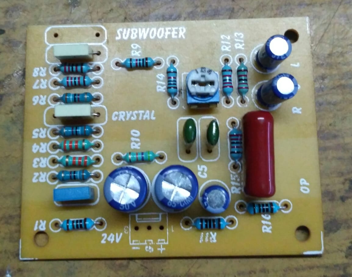 SK AUDIOS 24v SUBWOOFER Boards
