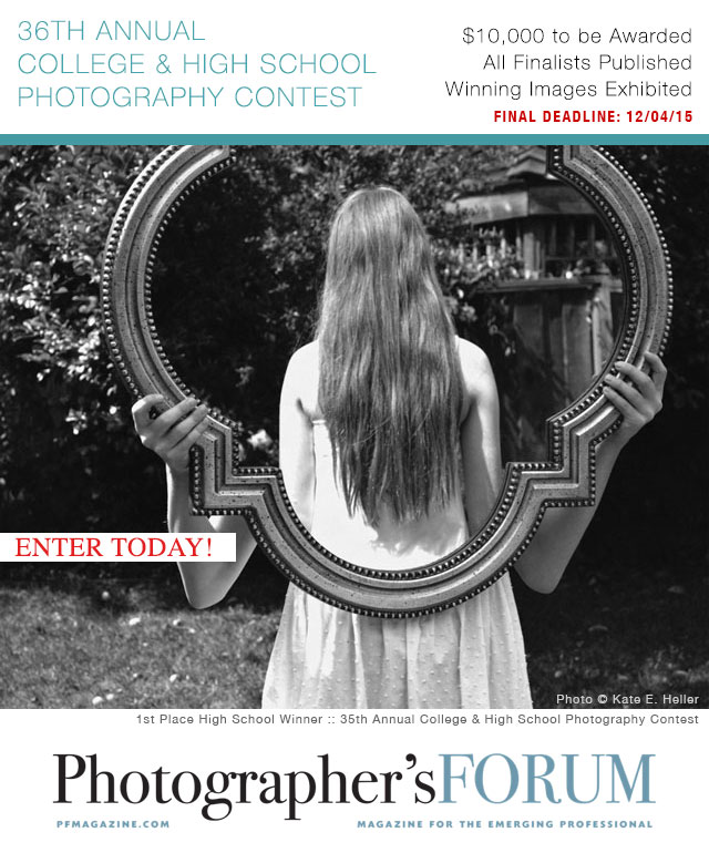 SCAD Photography Department News Photographer's FORUM contest