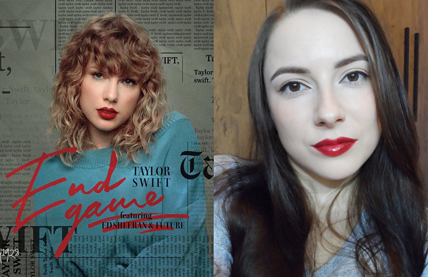 [Day 22] Taylor Swift End Game Celebrity Makeup Tutorial