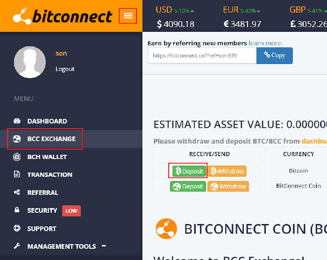 đầu tư bitconnect lending