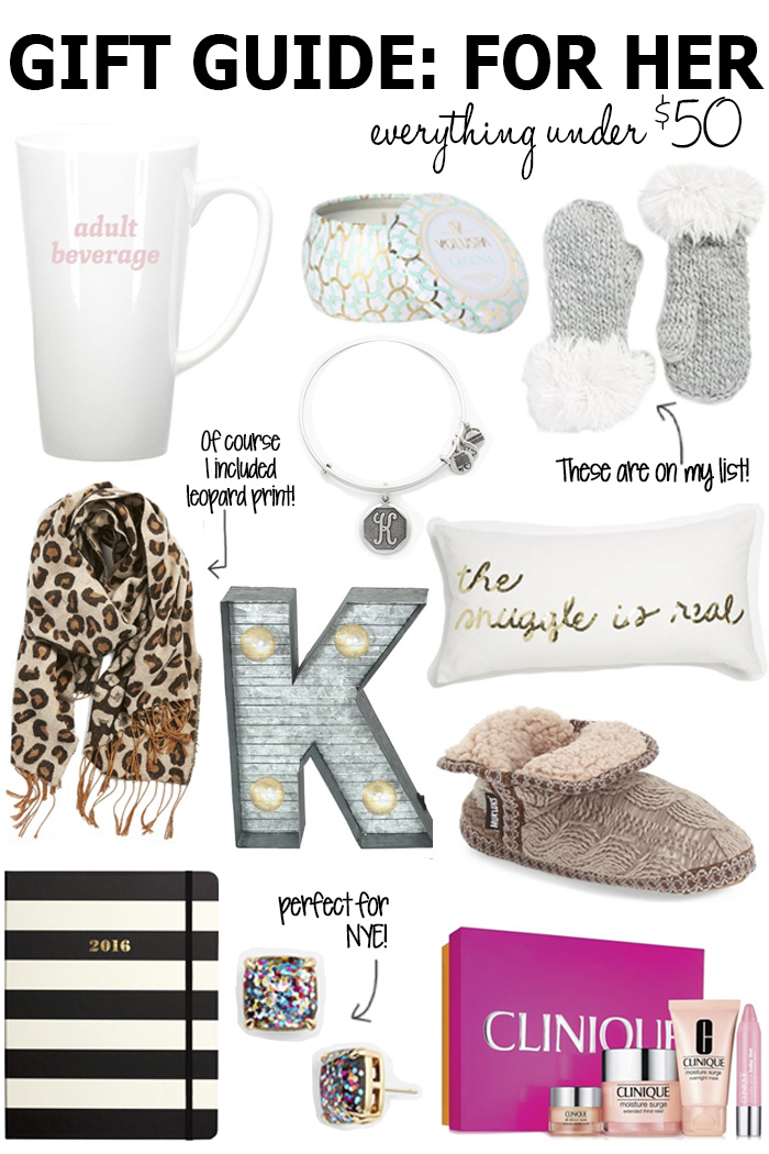 Christmas gift guide for her