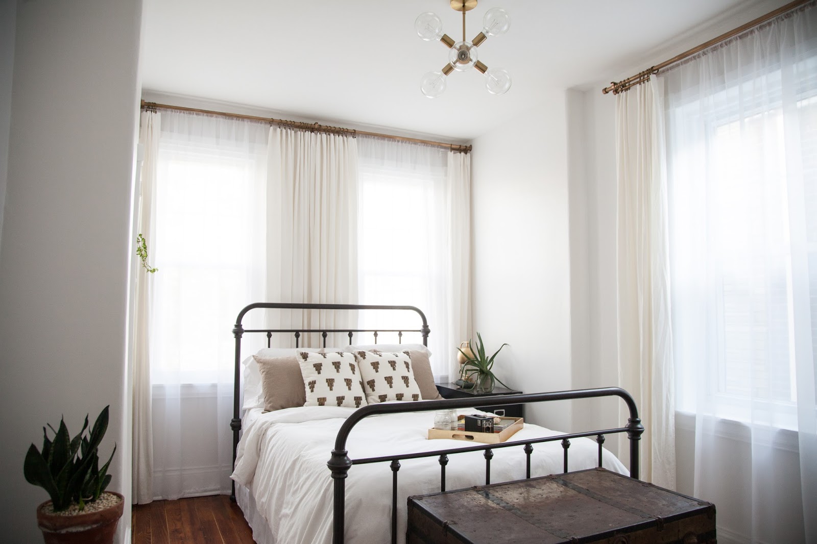 Before and After Guest Room Renovation