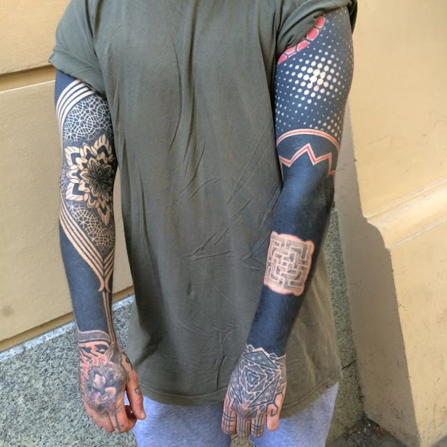 Tatuagens Black Work Tatuagens Black Work