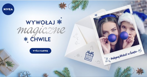 Darmowe kartki świąteczne dla każdego od Nivea Konkurs