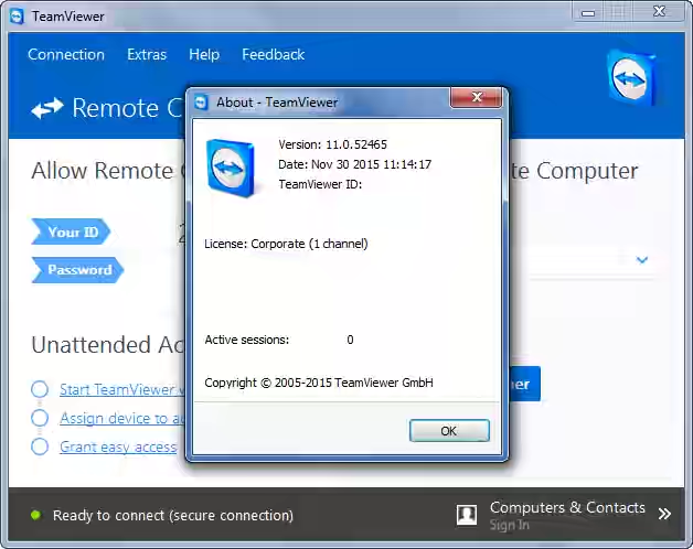 teamviewer 11 free download for xp latest version