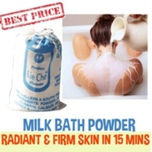 Lie Che Milk Bath/mandi susu asli/murah/original/supplier kosmetik