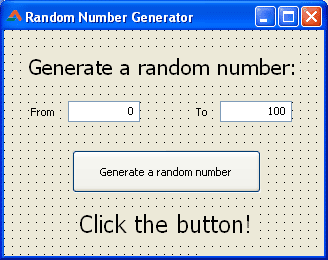 Random number generator / picker. 