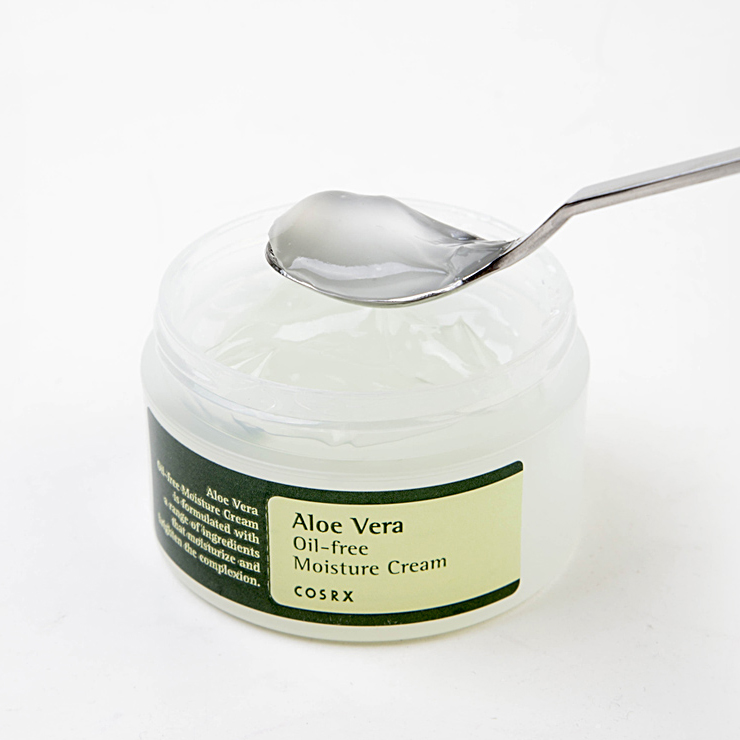 cosrx aloe vera oil free moisture cream review