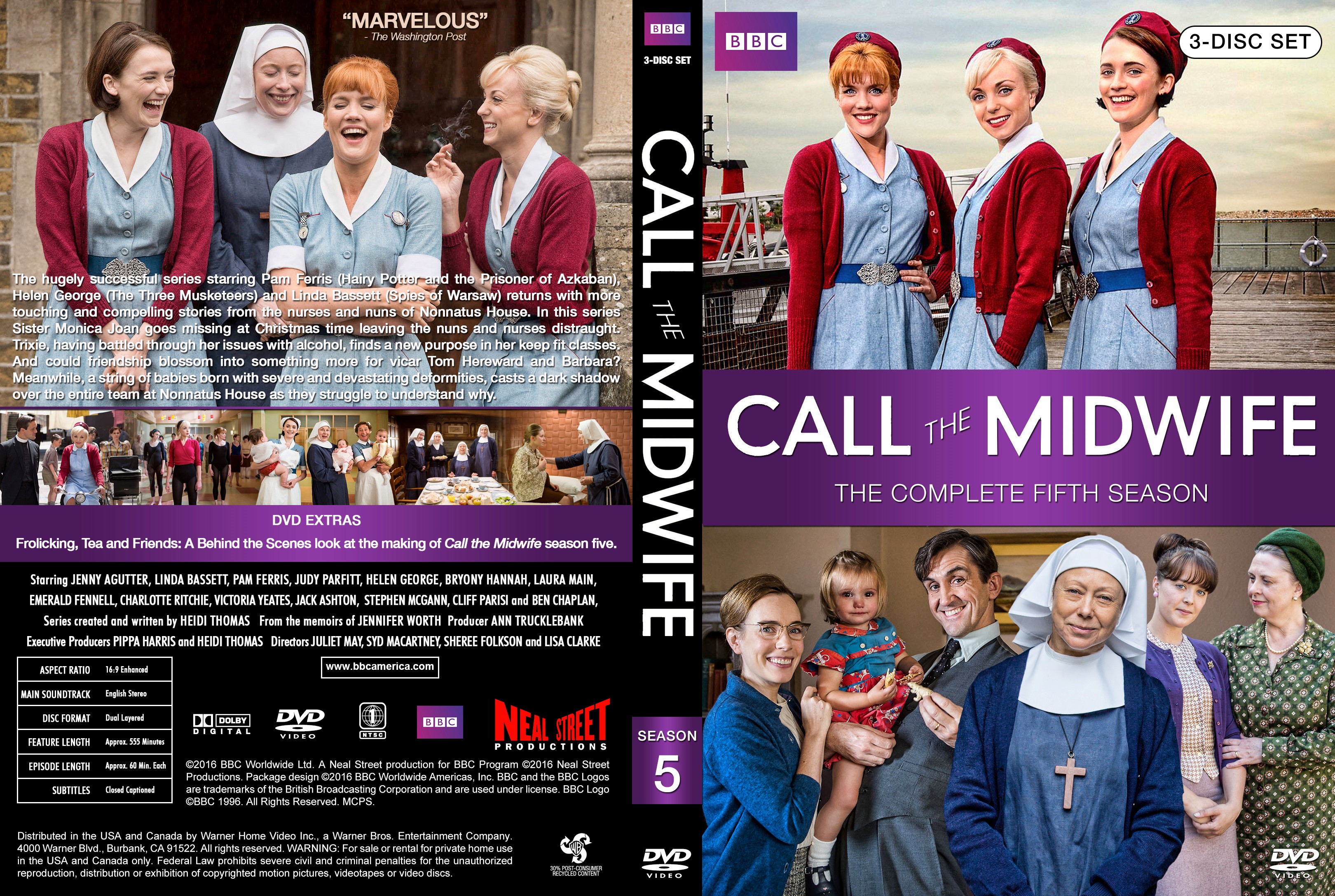 Dvd Call The Midwife Saison 7 Call The Midwife Season 5 DVD Cover | Cover Addict - Free DVD, Bluray