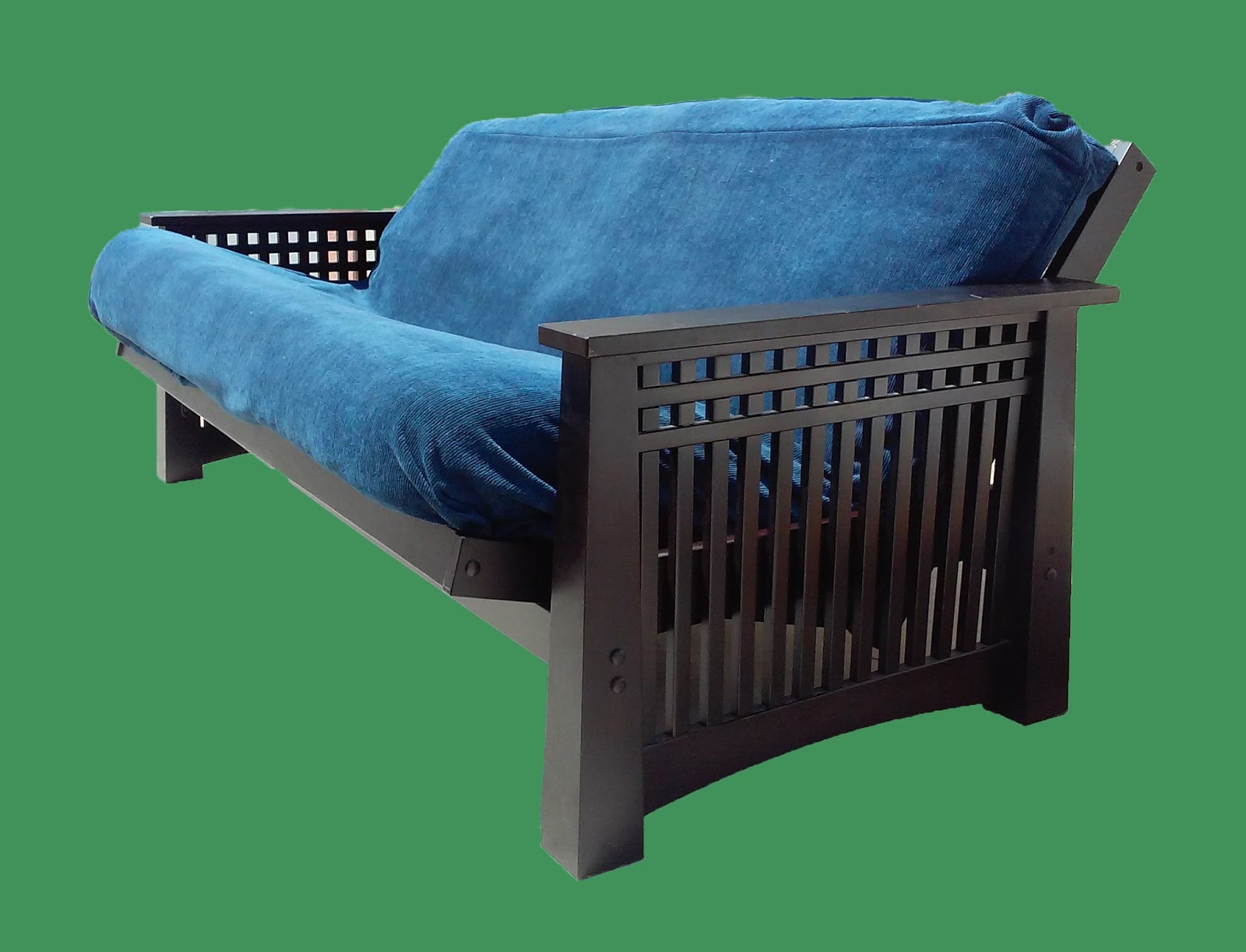 Uhuru Furniture & Collectibles Extra Thick Mission Style Futon & Frame