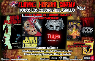 Klowns Horror Cinema presenta: Todos los colores del Giallo