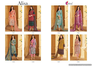 Kesari trendz Manufacture Alisa vol 7 Cotton Suits buy wholesale price At Diwan fashion Surat.